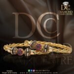 Gold Bangles Design BA 048