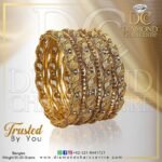 Gold Bangles Design BA 056