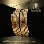 Gold Bangles Design BA 057