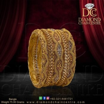 Gold Bangles Design BA 060
