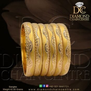 Gold Bangles Design BA 061