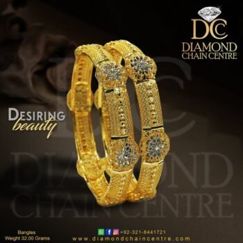 Gold Bangles Design BA  071