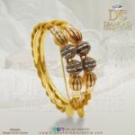 Gold Bangles Design BA 077