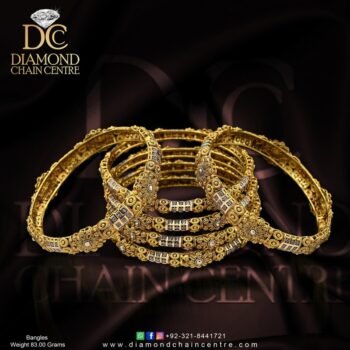Gold Bangles Design BA 080