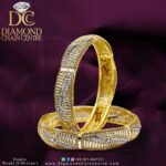 Gold Bangles Design BA 084