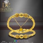 Gold Bangles Design BA 086