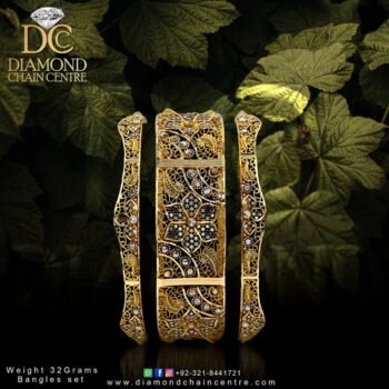Gold Bangles Design BA 091