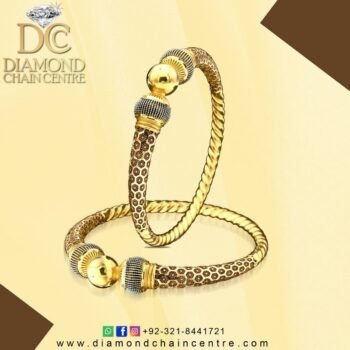 Gold Bangles Design BA 093