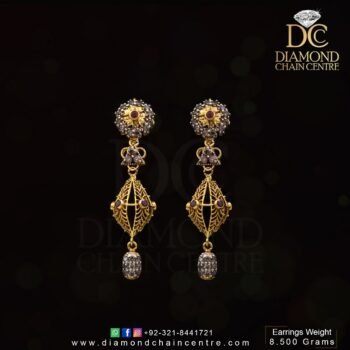 Gold Earring Design ER 009