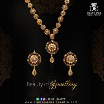 Gold Locket Design LK 003