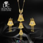 Gold Locket Design LK 005