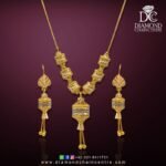 Gold Locket Design LK 007