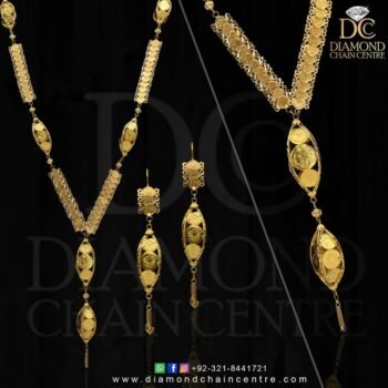 Gold Locket Design LK 012