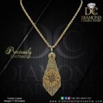 Gold Locket Design LK 020