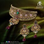 Gold Necklace Design NL 007