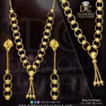 Gold Necklace Design NL 017