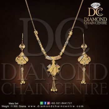 Gold Necklace Design NL 029