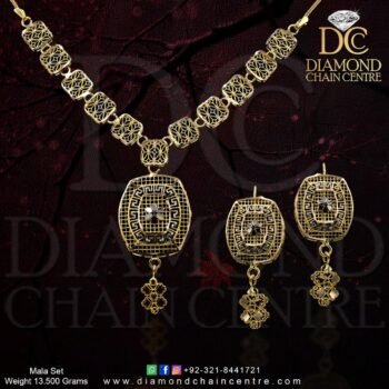 Gold Necklace Design NL 032