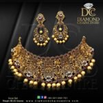 Gold Necklace Design NL 043