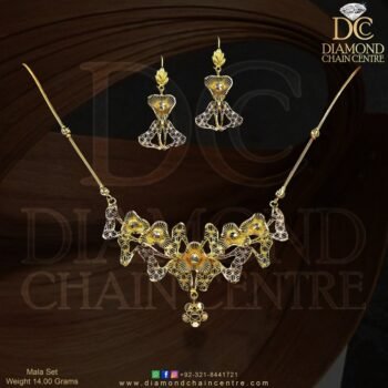 Gold Necklace Design NL 064