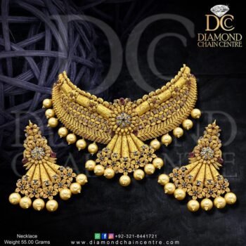 Gold Necklace Design NL 065