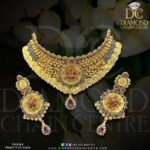 Gold Necklace Design NL 067