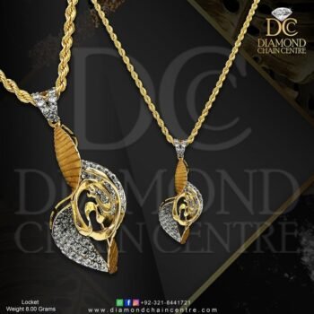 Gold Necklace Design NL 074