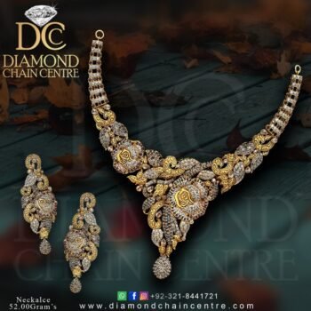 Gold Necklace Design NL 081