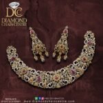 Gold Necklace Design NL 082