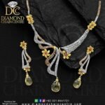 Gold Necklace Design NL 086