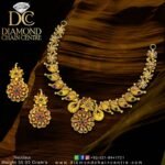 Gold Necklace Design NL 087