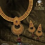 Gold Necklace Design NL 094