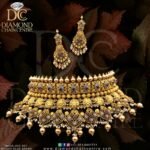 Gold Necklace Design NL 100