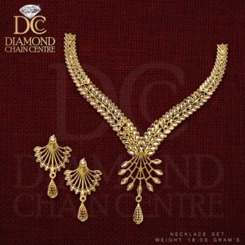 Gold Necklace Design NL 103