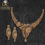 Gold Necklace Design NL 107
