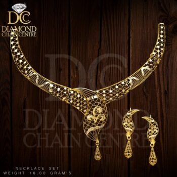 Gold Necklace Design NL 109