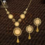 Gold Necklace Design NL 113