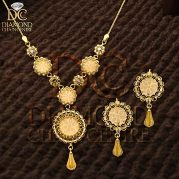 Gold Necklace Design NL 113