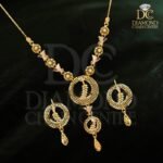 Gold Necklace Design NL 114