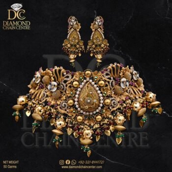 Gold Necklace Design NL 125