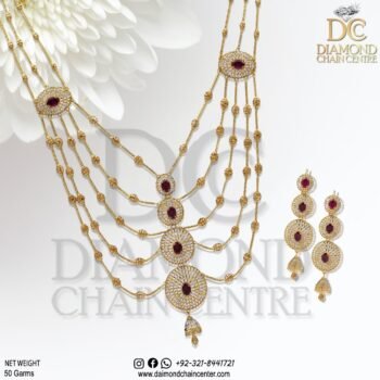 Gold Necklace Design NL 031