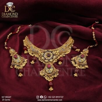 Gold Necklace Design NL 142