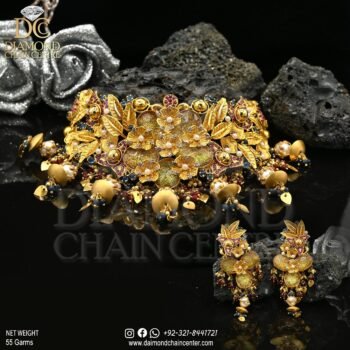 Gold Necklace Design NL 144