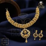 Gold Necklace Design NL 147