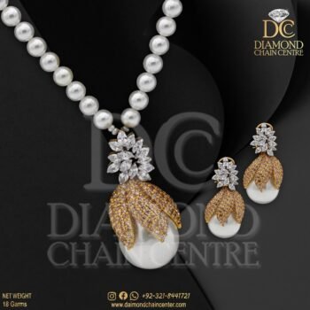 Gold Necklace Design NL 148