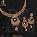 Gold Necklace Design NL 121